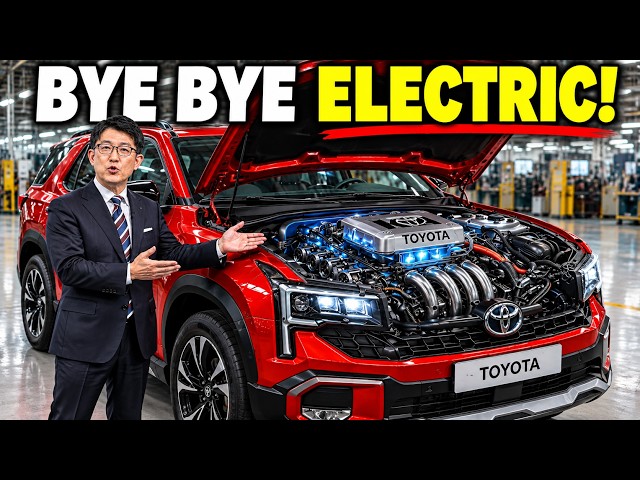 TOYOTA DROP NEW ENGINE WILL DESTROY THE ENTIRE ELECTRIC VEHICLE INDUSTRY!