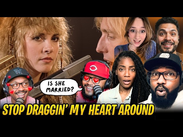 Stevie Nicks (feat Tom Petty) Stop Draggin' My Heart Around - Reaction Compilation