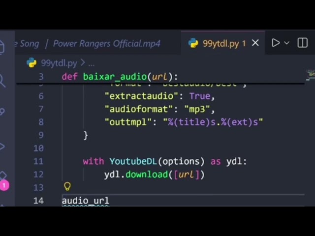 Como baixar música no YouTube via Payton?