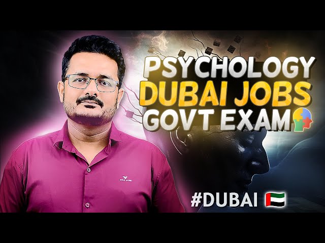 How to Get Psychologist Jobs in Dubai? | Psychologist Salary in Dubai