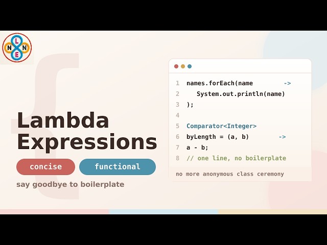 3 - Java 8   Lambda Expression and Functional Interface