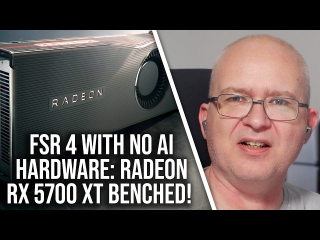 FSR 4 Ported To Non-AI Hardware: RDNA 1 Radeon RX 5070 XT Benched!