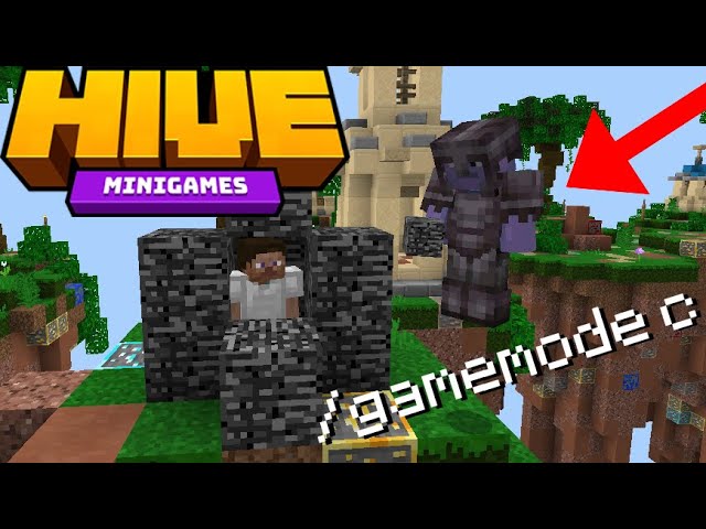 Hive Skywars Trapping, In Creative Mode