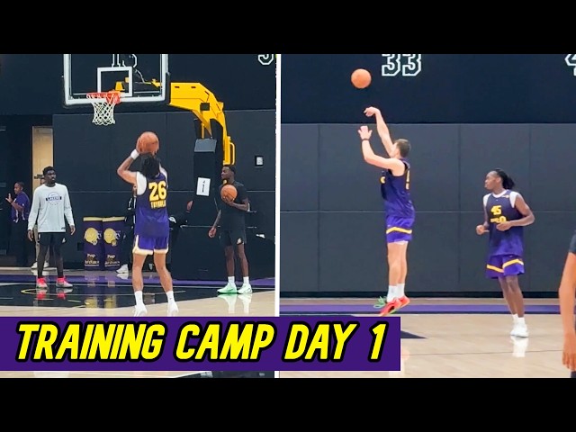 Lakers FULL Training Camp Practice Scene on DAY 1 of Camp! | Lakers Training Camp 2026