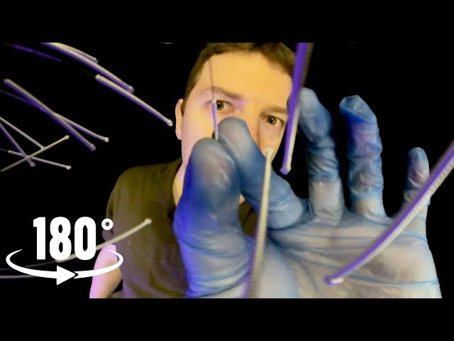 ASMR VR180 | Realistic Facial Acupuncture Session 😴