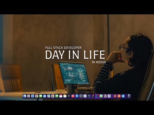 A Day in the Life of a Full-Stack Developer in Noida | Office, Code & Commute