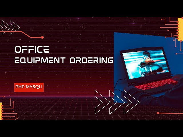 I Built an Office Equipment Ordering System with PHP & MySQL in Just 7 Days!