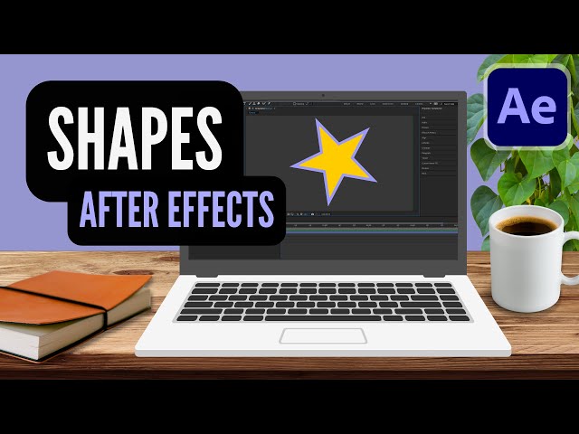 How to Draw Shapes in AFTER EFFECTS // Beginner Shape Tutorial in Adobe AE