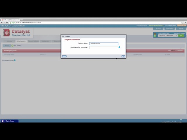 Catalyst Portal Training | Part 5 | Skill Acquisition