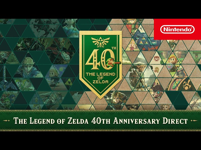 The Legend of Zelda 40th Anniversary Direct – 08/09/2026