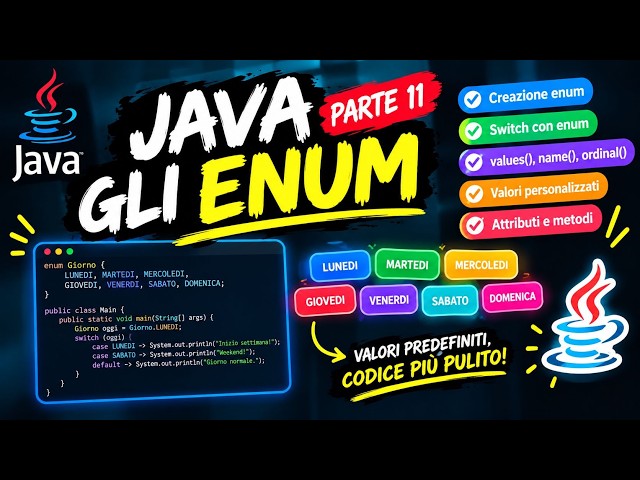 Java Parte 11: Gli Enum