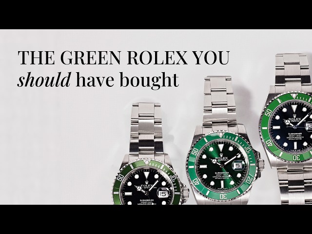 The Green Rolex Hierarchy - 10 Icons Ranked