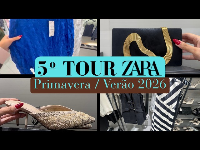 5th ZARA Tour New Collection - Spring Summer 2026 - Clothes and Accessories
