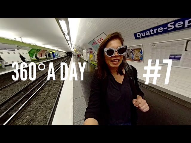 WHAT DOES A METRO STATION LOOK LIKE IN PARIS | 360° A DAY #7