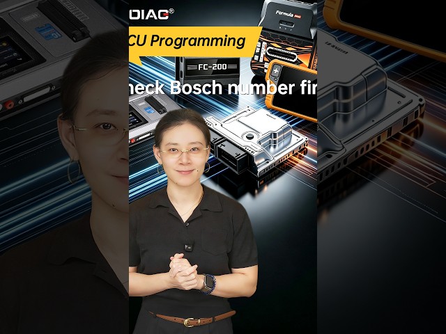 Learning ECU programming needs to know about Bosch Numbers.#autolocksmith  #carkeyprogramming