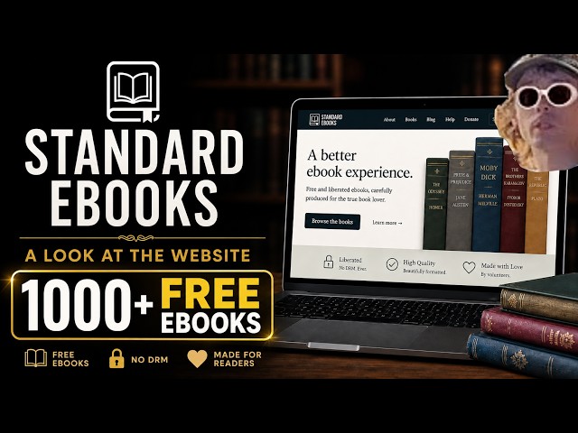 How to Access 1000+ FREE Polished Beautiful Ebooks on Standard Ebooks.org | Quick Look Guide Kindle