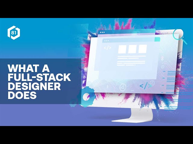 What I do as a full stack designer