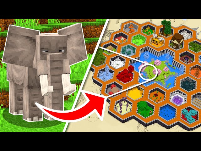 I Built a ZOO for REAL LIFE Animals in Minecraft Hardcore