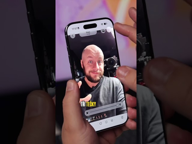 #iOS27 umí zachytit snímek videa v plné kvalitě! 🤯