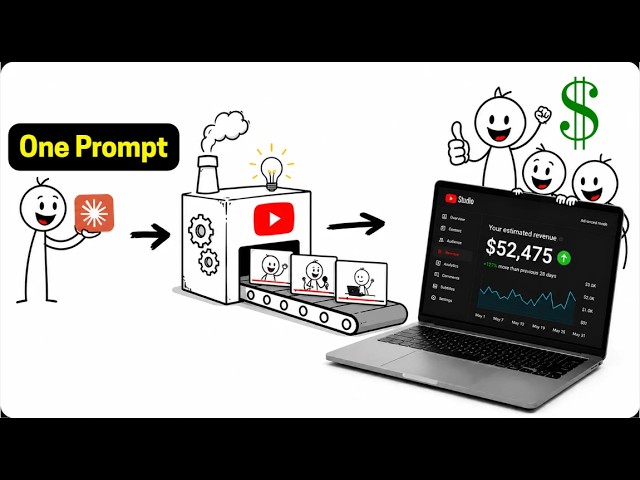 Claude (Free Plan) + YouTube = $52000/Month