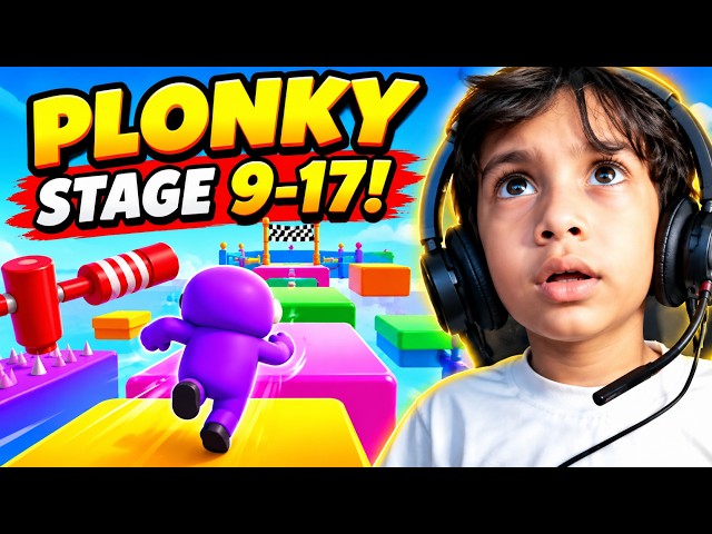 PLONKY – Stage 9 to 17 Full Gameplay! 😱 Can I Beat Every Level?