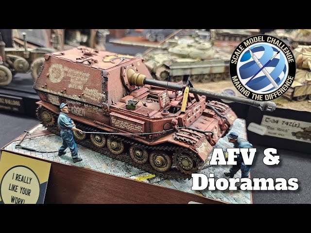 Scale Model Challenge - AFV & Dioramas - 4K - Impressionen - Modellbau Ausstellung - 2025