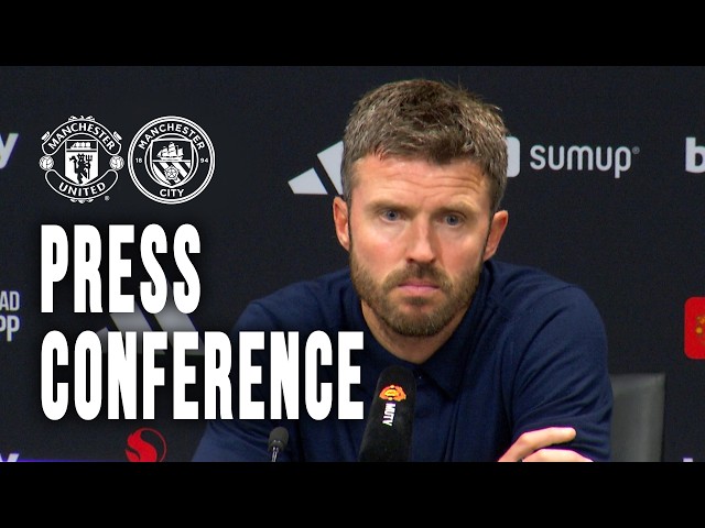 Michael Carrick Post-Man City Press Conference