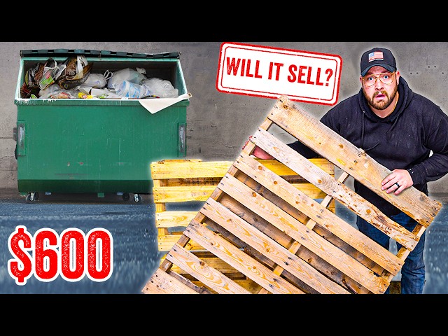 I TESTED 'Turning A FREE Pallet Into A $600 Table'