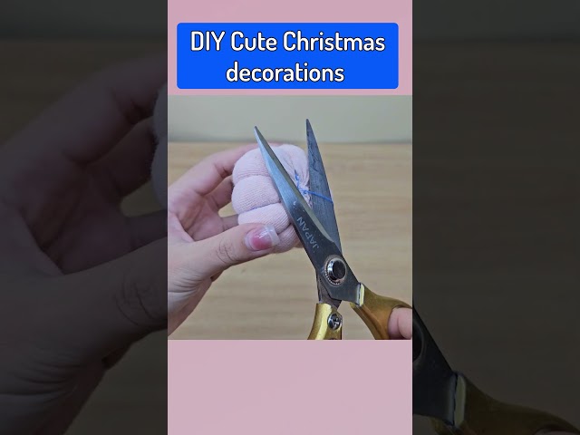 DIY Cute Christmas decorations 🎄✨