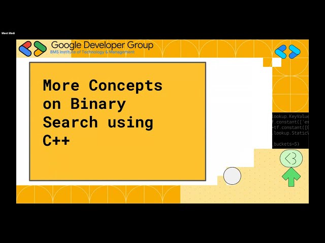 AlgoWeek 1 | Day 5 | Optimisation Using Binary Search | Binary Search On Answers | GDGoC BMSIT&M