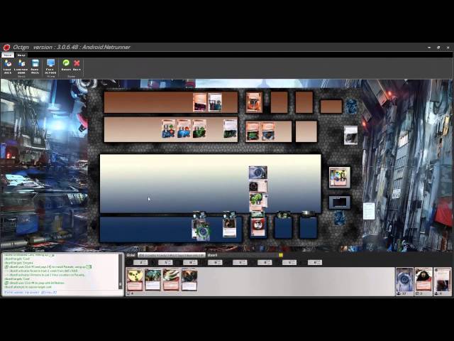 Android:Netrunner OCTGN Use Tutorial