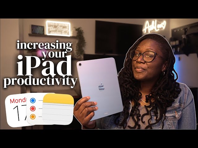 Create a FREE and SIMPLE Productivity System on the iPad | Apple Notes + Reminders + Calendar
