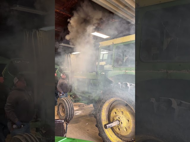 Ole Smokey rides again! #agriculture #farming