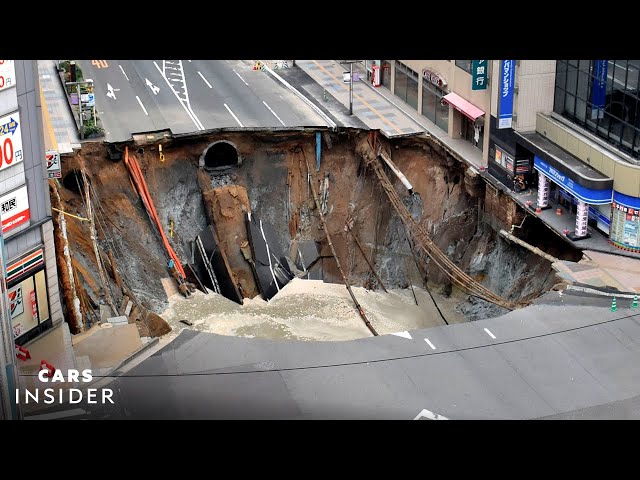 Why Sinkholes Swallow Roads And Cities | Cars Insider