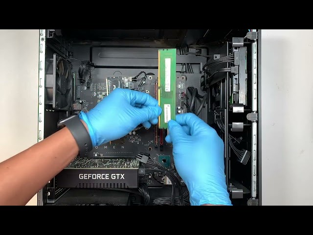 Add Upgrade RAM on HP Omen Desktop
