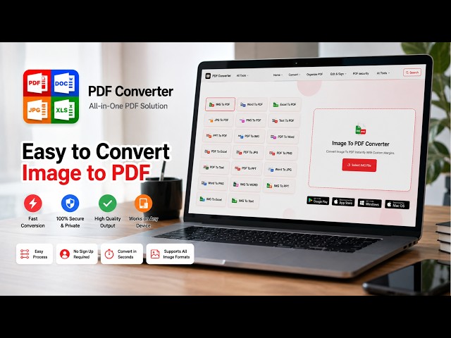 How to Convert Image to PDF for FREE on Web (2026) - No App Needed