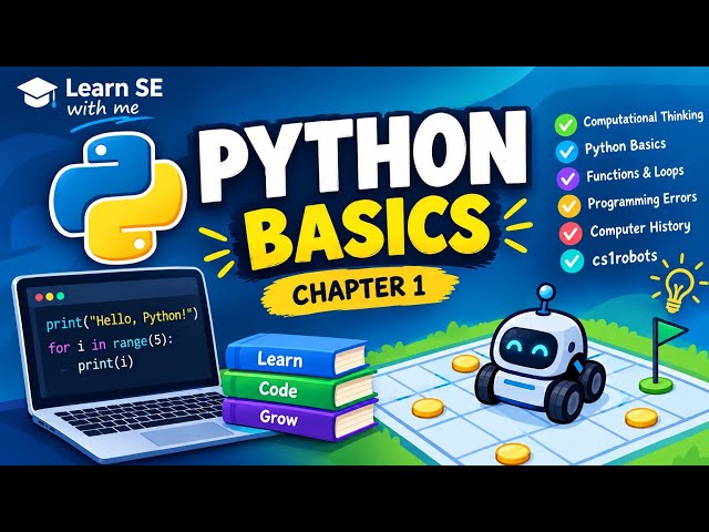 Python Programming Made Easy | Computational Thinking, Errors & Robot Programming