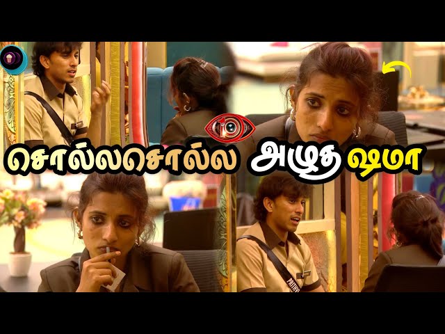 Prithvi சொல்ல சொல்ல அழுத Shama 💔 Bigg Boss Tamil 10