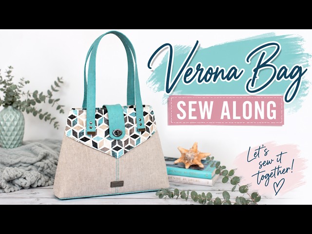 Verona Bag Sew Along | Full Sewing Tutorial | Pink Pony Design