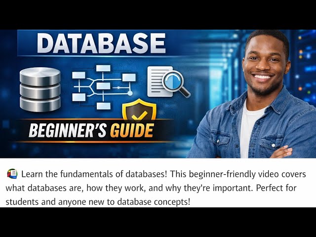 Database Overview for Beginners | What is a Database? | DBMS Explained