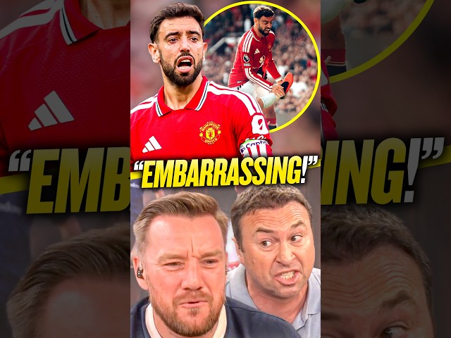 O'Hara & Cundy react to Fernandes' theatrics in the Manchester derby! 😡🇵🇹