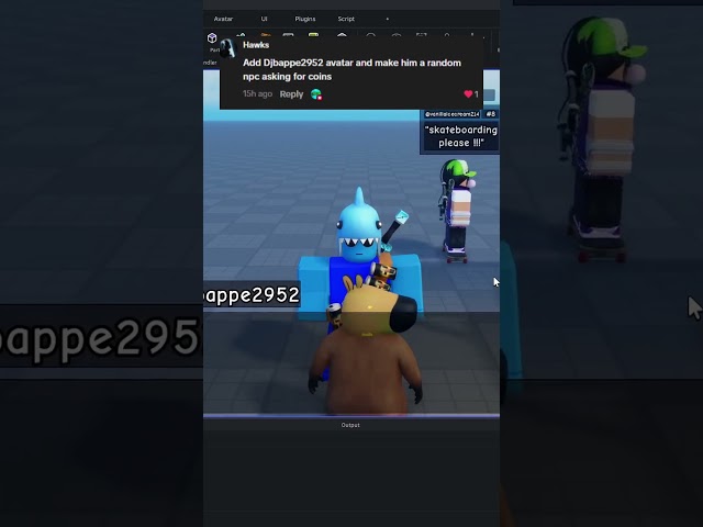 #2 Adding YOUR avatars to this Roblox Game! (Comment username) #shorts #roblox #devlog #robloxstudio