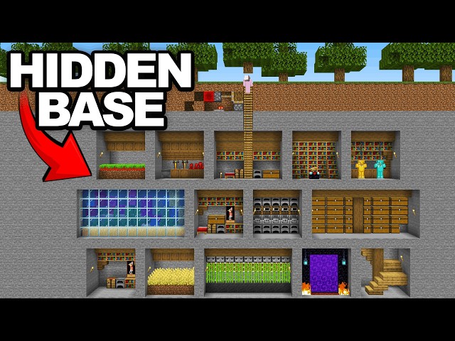 I Built A 100% Invisible Base