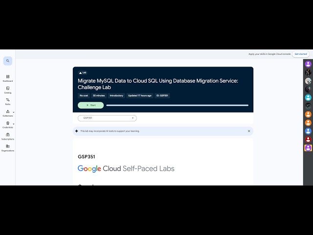 GSP351: Migrate MySQL Data to Cloud SQL Using Database Migration Service | Challenge Lab Solution