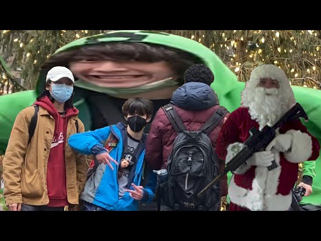 4 asians steal christmas