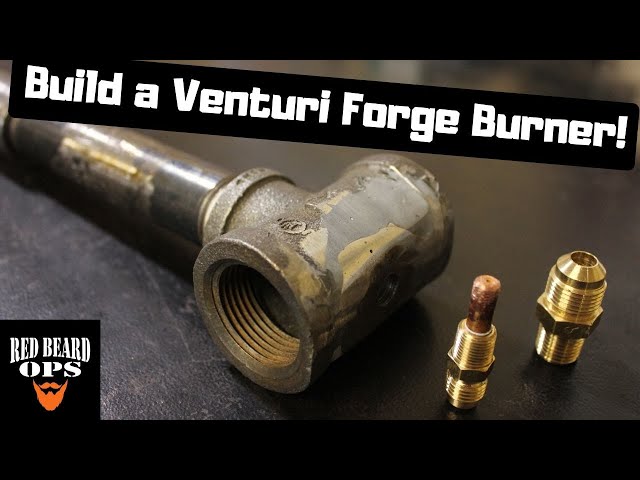 How to Build a Venturi Forge Burner for Only $21