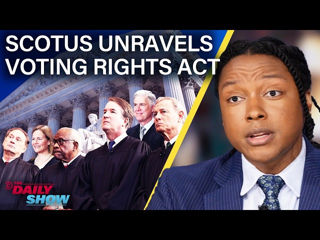 SCOTUS Deals Blow to Voting Rights Act & Trump Deals Blow to NASA Chief’s Ears | The Daily Show