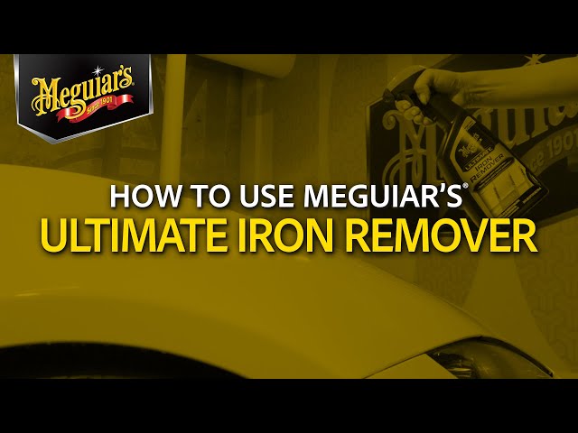 Why Would You Use an Iron Remover Instead of a Clay Bar on Your Paint? Meguiar’s Quik Tips