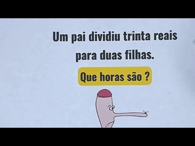 Responda nos Comentários 