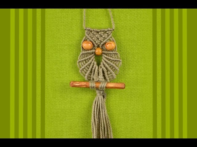 Macrame Owl / Makramee Eule / Búho / Макраме сова